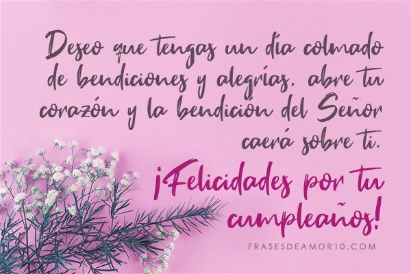 ▷ Frases De Cumpleaños Cristianos【CON IMÁGENES】